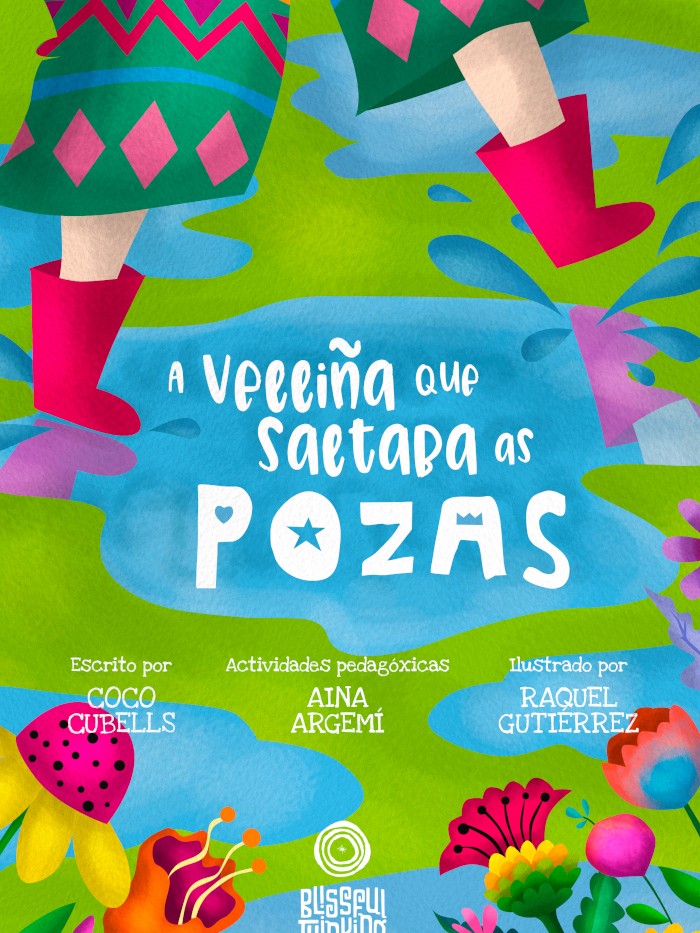 A velliña que saltaba as pozas