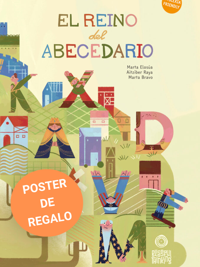 El reino del abecedario - portada promo poster